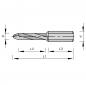 Preview: Stehle VHW 2022 Durchgangs-Bohrer  5,0x35x70mm S=10x24mm Rechtslauf